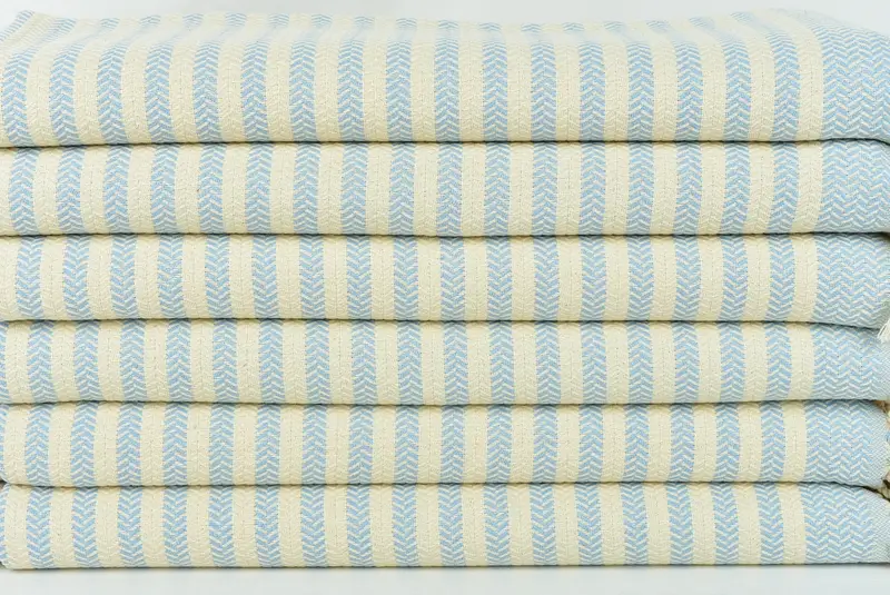 Housewarming Gift, Personalized Hand Towel, Custom Hand Towel, Wedding Favors, Holiday Towel, 40x18 Cotton Chevron Towel, Bridesmaid Proposal Gift - 2