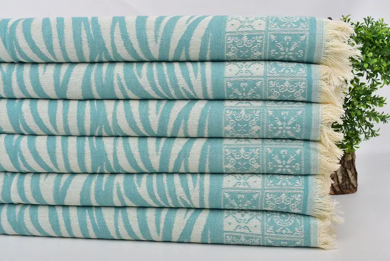 Custom Hand Towel, 28x20 Cotton Striped Towel, Bachelorette Party Gifts For Bride, Wedding Gift, Gift For Bride, Monogrammed Hand Towel, Summer Gift - 4