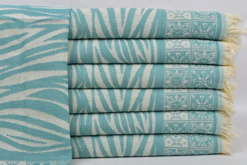 Custom Hand Towel, 28x20 Cotton Striped Towel, Bachelorette Party Gifts For Bride, Wedding Gift, Gift For Bride, Monogrammed Hand Towel, Summer Gift - 2