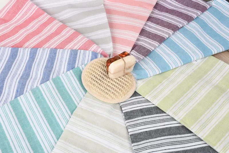 Personalized Turkish Cotton Beach Towel Monogrammed, White, 37x65 Inches