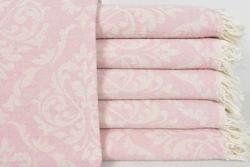 Personalized Gift For Him, Absorbent towel, Bath towel, Monogram Turkish Bath Towel, Travel Towel, Travel towel, 68x36 Cotton Baroque Towel - 1