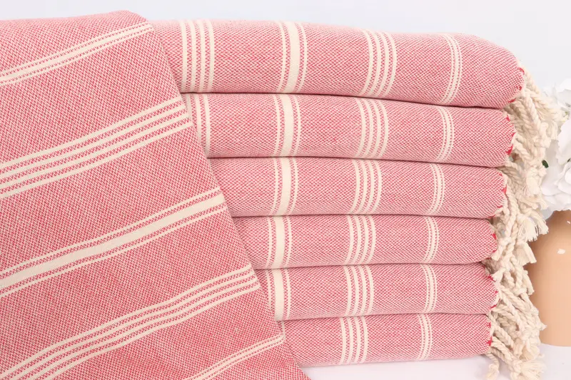 Halloween Gifts, Home Decor Gifts, Spa Towel, 38x24 Cotton Striped Towel, Turkish Tea Towel, Personalized Gifts, Bathroom Towels, Holiday Towel - 1