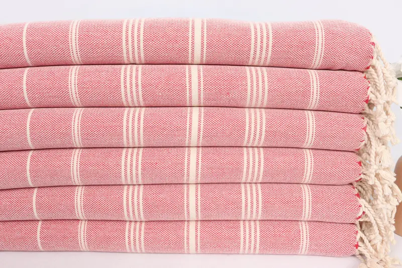 Halloween Gifts, Home Decor Gifts, Spa Towel, 38x24 Cotton Striped Towel, Turkish Tea Towel, Personalized Gifts, Bathroom Towels, Holiday Towel - 3