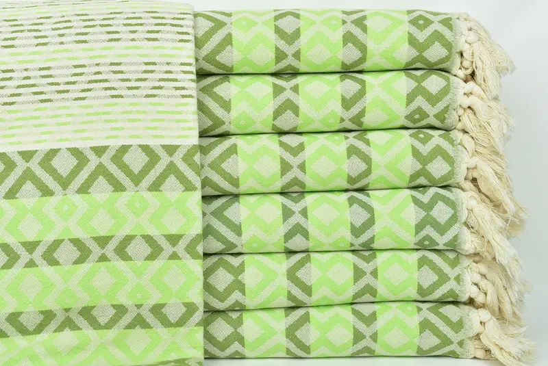 Valentines Day Gift, Custom Beach Towels, Bachelorette Gifts, Beach Towel Gift, Beach towel, 70x40 Cotton Diamond Towel, Eco-Friendly Turkish Towel - 2