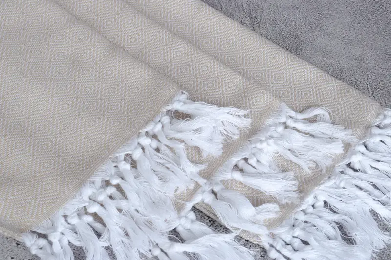 Gift For Him, Bridesmaid Towel, Personalized Gifts, Personalize Gift, Personalized Dish Towel, Turkish Towel Hand Towel, 40x18 Cotton Diamond Towel - 5