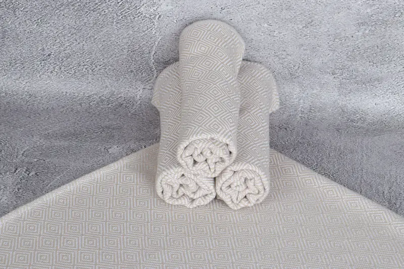 Gift For Him, Bridesmaid Towel, Personalized Gifts, Personalize Gift, Personalized Dish Towel, Turkish Towel Hand Towel, 40x18 Cotton Diamond Towel - 7