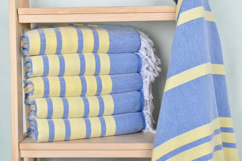 Personalized Towel, Bachelorette Party Gifts Bridesmaids, 68x36 Cotton Chevron Towel, Anniversary Gift For Her, Best Friend Gift, Bachelorette Towel - 2