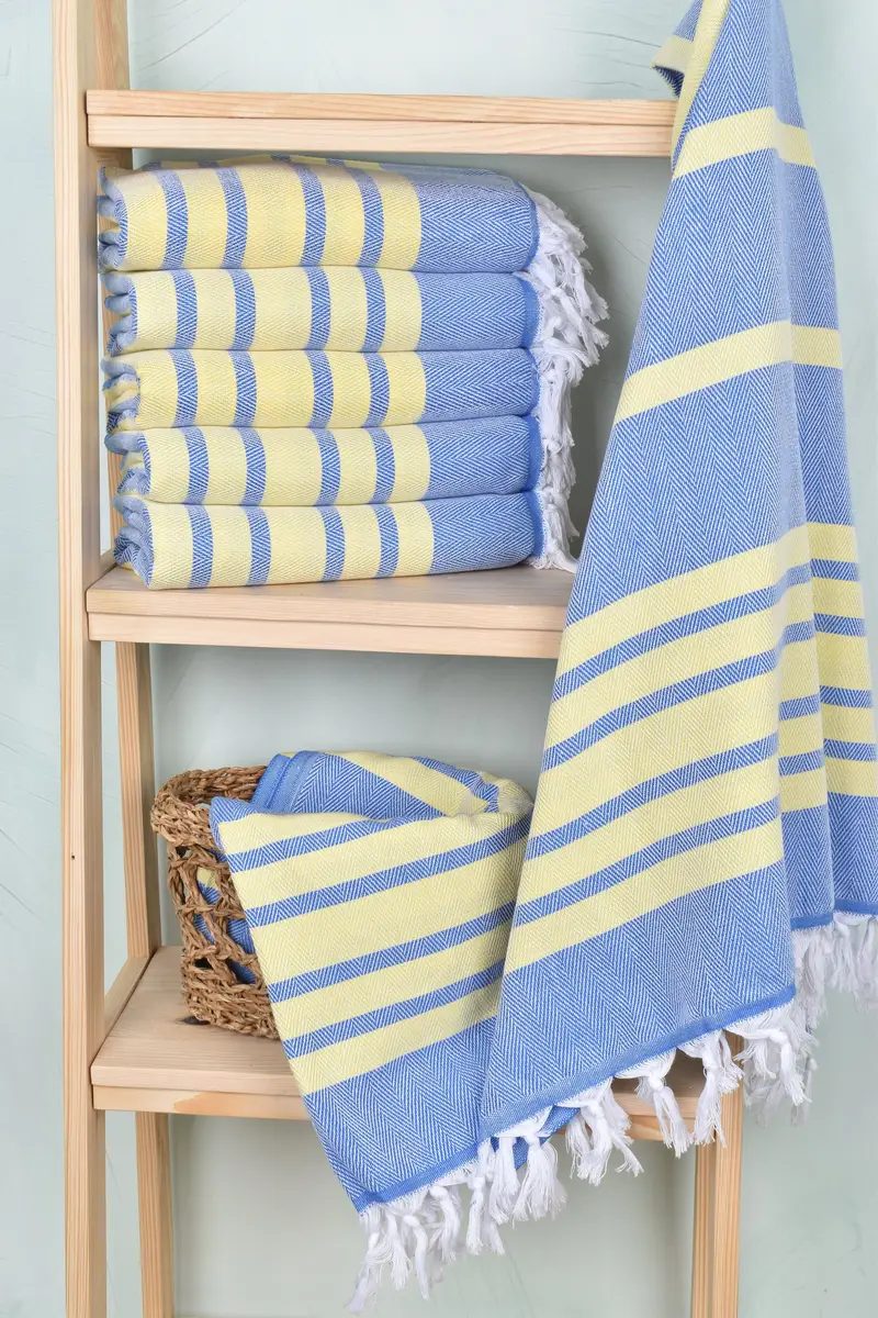 Personalized Towel, Bachelorette Party Gifts Bridesmaids, 68x36 Cotton Chevron Towel, Anniversary Gift For Her, Best Friend Gift, Bachelorette Towel - 3