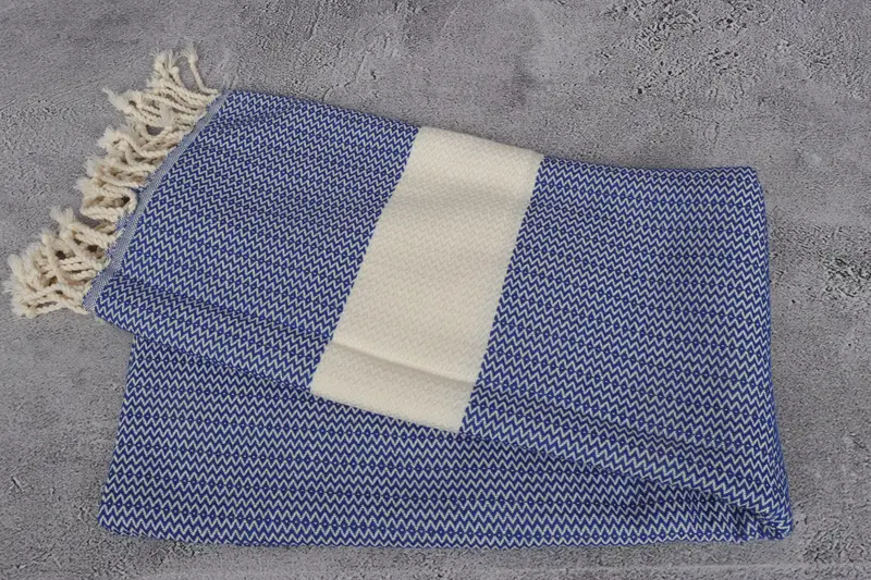 Custom Beach Towel, Personalized Turkish Towel, 70x40 Cotton Diamond Towel, Hammam towel, Wedding Day Gift For Bride, Custom Wedding Towel - 6