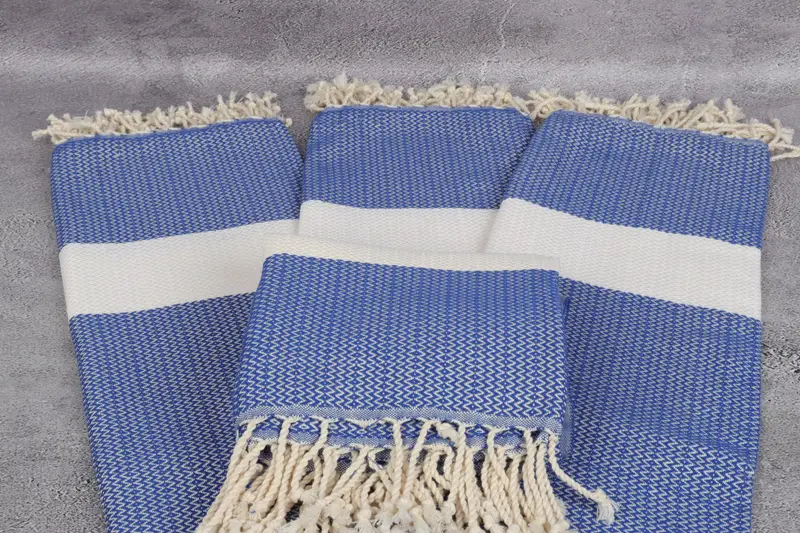 Custom Beach Towel, Personalized Turkish Towel, 70x40 Cotton Diamond Towel, Hammam towel, Wedding Day Gift For Bride, Custom Wedding Towel - 4