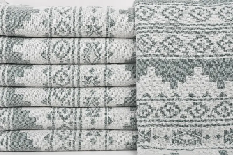 Holiday Towel, Summer Gift, Gift For Him, 70x36 Cotton Aztec Towel, Handmade Turkish hammam towel, Personalized Beach Towel, Bridal Party Gifts - 2