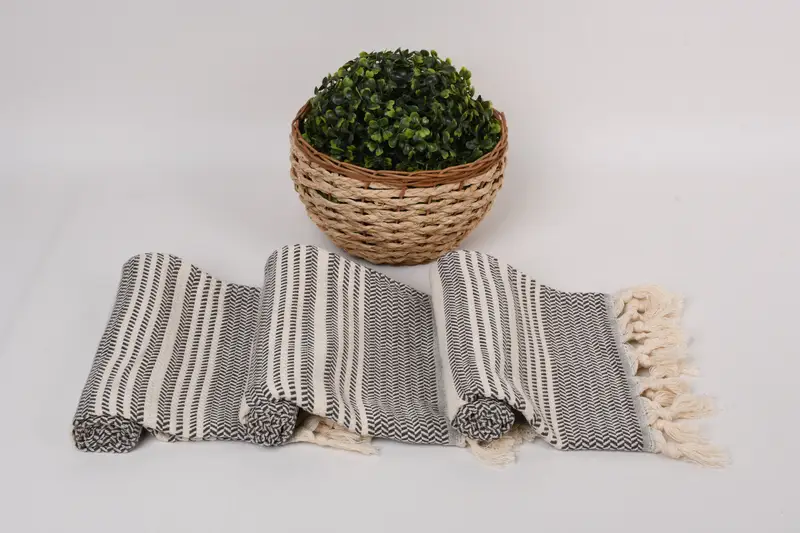 Cadılar Bayramı Bachelorette Party Favors, Kişiselleştirilmiş Türk Havlu, Kişiselleştirilmiş Yemek Havlu, Düğün Hediyesi, 40x18 Pamuklu Çizgili Havlu, Düğün Favorları - 8