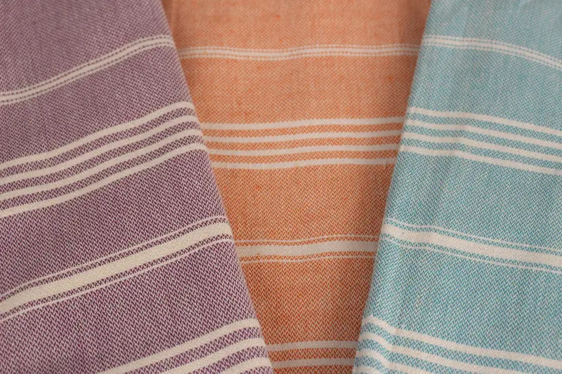 Bachelor Bachelorette Party Favors, Hammam towel, Soft towel, Memorial Gift, Luxury Turkish beach towel with fringe, 70x40 Cotton Striped Towel - 3