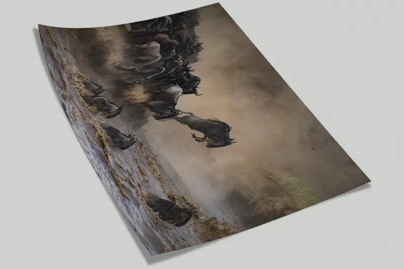 Helles Wallpapier, National Geographic Wall Art, Tapepaper -Schale und Stock, modernes Tapepapier, großartiges Migration Wandbild, - 8