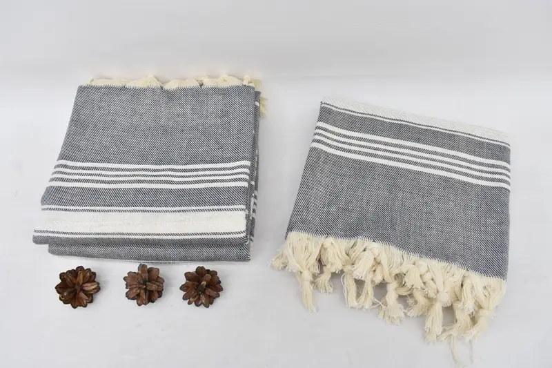 Christmas Gift, Turkish Towel Personalized, 70x40 Cotton Herringbone Towel, Quick-dry towel, Bachelorette Party Gift, Quick-dry peshtemal - 8