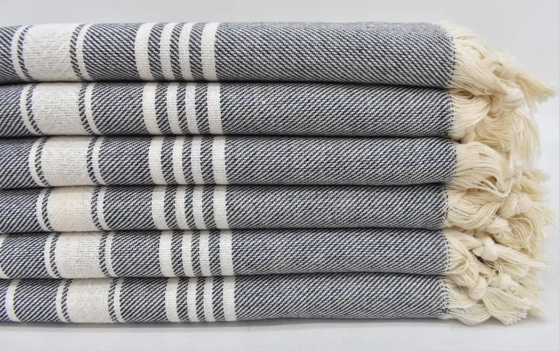 Christmas Gift, Turkish Towel Personalized, 70x40 Cotton Herringbone Towel, Quick-dry towel, Bachelorette Party Gift, Quick-dry peshtemal - 3