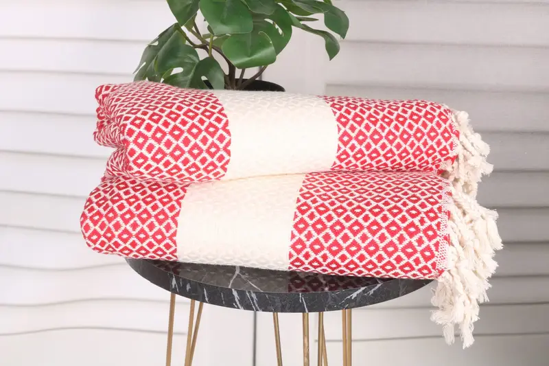 Bachelor Towel, Eco-Friendly Turkish Towel, Bachelorette Party Gift, Turkish Towel Beach, 70x40 Cotton Geometric Towel, Spa Gift, Sand-free towel - 3