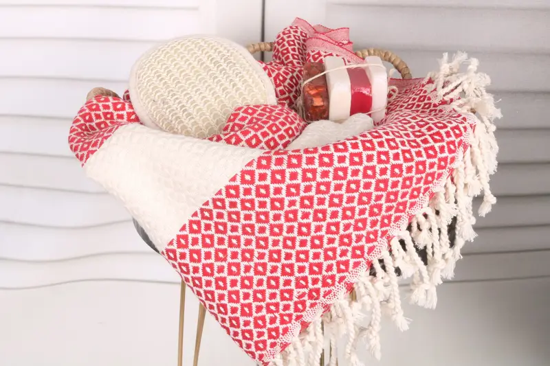 Bachelor Towel, Eco-Friendly Turkish Towel, Bachelorette Party Gift, Turkish Towel Beach, 70x40 Cotton Geometric Towel, Spa Gift, Sand-free towel - 2