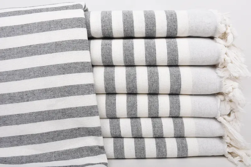 68x40 Cotton Striped Terry Towel, Housewarming Gift, Lightweight towel, Personalized Turkish Towel, Turkish Beach Towel Monogram, House Warming Gift