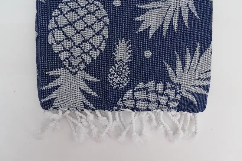 Bridesmaid Gift, Handmade Turkish Towel, Turkish bath towel, Monogram Turkish Towel, 70x36 Cotton Pineapple Design Towel, Personalised Gift - 5