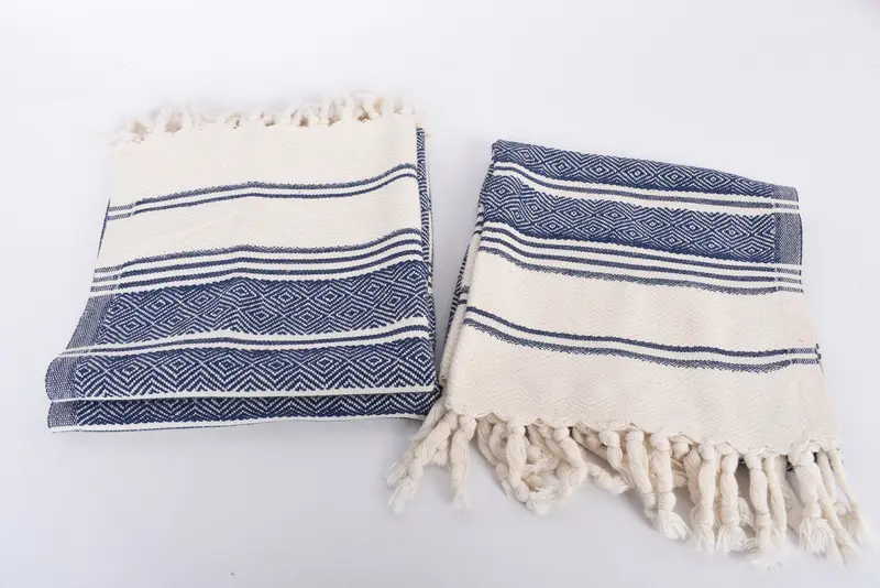 Beach Theme Wedding Gift, Personalized Gift For Him, Personalized Kitchen Towel, Turkish Tea Towel, Personalized Gifts, 40x18 Cotton Diamond Towel - 7