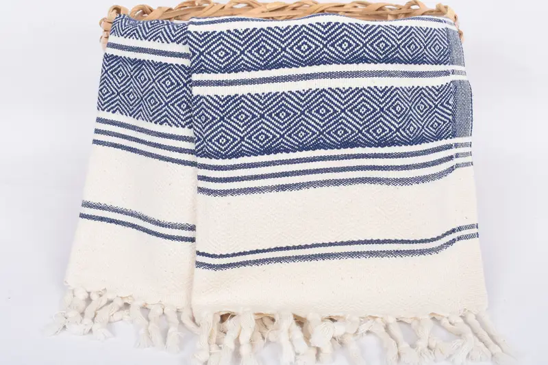Beach Theme Wedding Gift, Personalized Gift For Him, Personalized Kitchen Towel, Turkish Tea Towel, Personalized Gifts, 40x18 Cotton Diamond Towel - 5