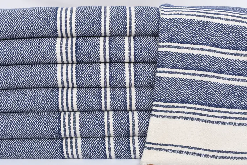 Beach Theme Wedding Gift, Personalized Gift For Him, Personalized Kitchen Towel, Turkish Tea Towel, Personalized Gifts, 40x18 Cotton Diamond Towel - 2