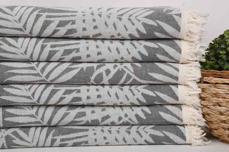 Bridal Shower Favors, Scarf Towel, Gifts For Him, Absorbent towel, Wedding For Favor, 64x40 Cotton Floral Patterned Towel, Bachelorette Beach Towel - 3