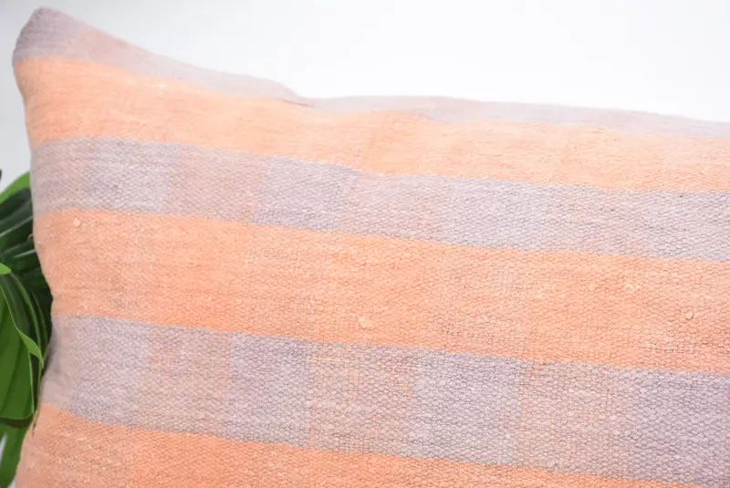 Indoor Cushion, Vintage Kilim Throw Pillow, Pillow Case, 16x48 Gray Pillow Sham, Turkish Pillow, Home Decor Pillow, Designer Throw Cushion Cover - 2