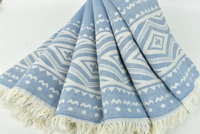 Monogram Hand Towel, House Warming Gift, Monogram Turkish Bath Towel, 40x24 Cotton Plus Design Towel, Monogram Kitchen Towel, Turkish Hand Towel - 6