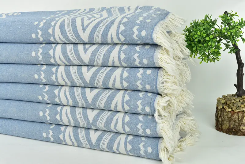 Monogram Hand Towel, House Warming Gift, Monogram Turkish Bath Towel, 40x24 Cotton Plus Design Towel, Monogram Kitchen Towel, Turkish Hand Towel - 5