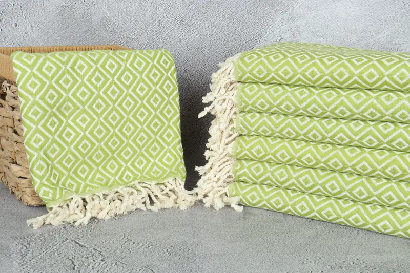 Baby Boy Gift, Wedding Gifts Towel, Bachelorette Favors Beach, 70x40 Cotton Diamond Towel, Lightweight Turkish towel, Organic Turkish towel - 3