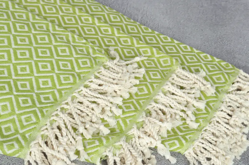 Baby Boy Gift, Wedding Gifts Towel, Bachelorette Favors Beach, 70x40 Cotton Diamond Towel, Lightweight Turkish towel, Organic Turkish towel - 5