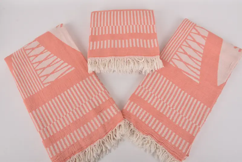 Sand-free towel, 70x38 Cotton Fish Design Towel, Bachelorette Beach Towel, Gifts For Him, Personalized Turkish Beach Towel, Travel towel, Gift Towel - 7