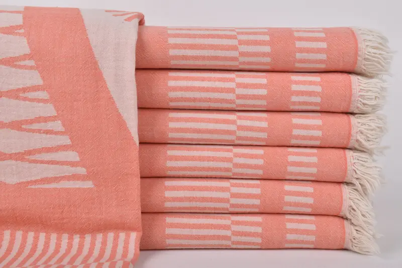 Sand-free towel, 70x38 Cotton Fish Design Towel, Bachelorette Beach Towel, Gifts For Him, Personalized Turkish Beach Towel, Travel towel, Gift Towel - 1