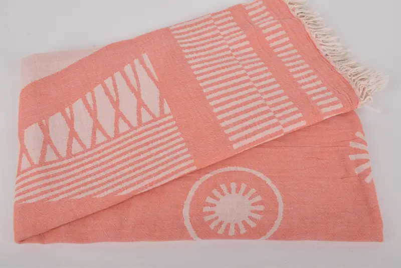 Sand-free towel, 70x38 Cotton Fish Design Towel, Bachelorette Beach Towel, Gifts For Him, Personalized Turkish Beach Towel, Travel towel, Gift Towel - 5