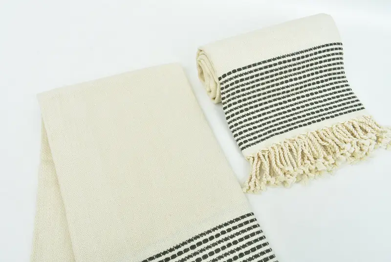70x36 Cotton Striped Towel, Bridesmaid Gift, Gift Boxes Towel, Beach towel, Kids Beach Towel, Thin towel, Bachelorette Party Gifts, Organic Towel - 7