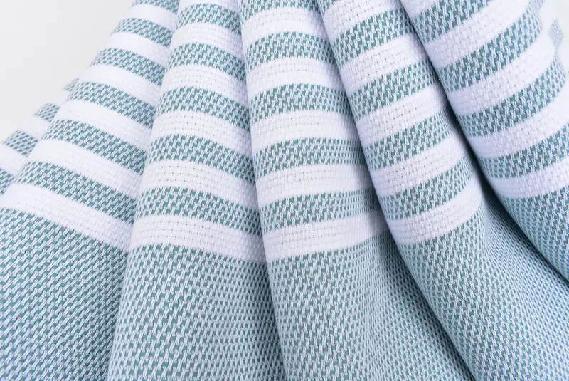 44x24 Cotton Striped Towel, Personalized Gifts, Monogrammed Hand Towel, Monogram Tea Towel, Personalized Hand Towel, Monogram Turkish Bath Towel - 5