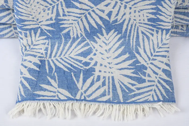 Bedspread, 100x80 Cotton Floral Patterned Towel, Halloween Blanket, Wedding Favors, Wedding Hand Made Gift, Turkish Blanket, Couch Throw Blanket - 1
