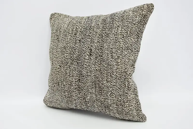 Pillow Sham, Kilim Pillow, Antique Pillows, Morroccon Kilim Cushion Cushion, Car Pillow Sham, 16x16 Brown Pillow, Yoga Pillow, Boho Pillow - 4