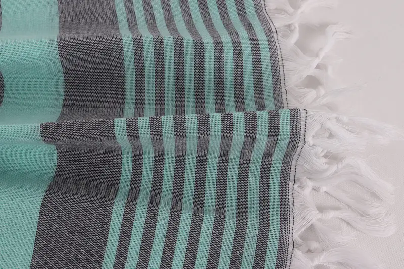Mother Of The Groom Gift, Holiday Towel, Quick-dry peshtemal, Oversized Beach Towel, 68x36 Cotton Striped Towel, Lightweight towel, Wedding Favors - 8