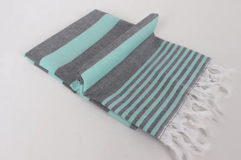 Mother Of The Groom Gift, Holiday Towel, Quick-dry peshtemal, Oversized Beach Towel, 68x36 Cotton Striped Towel, Lightweight towel, Wedding Favors - 6