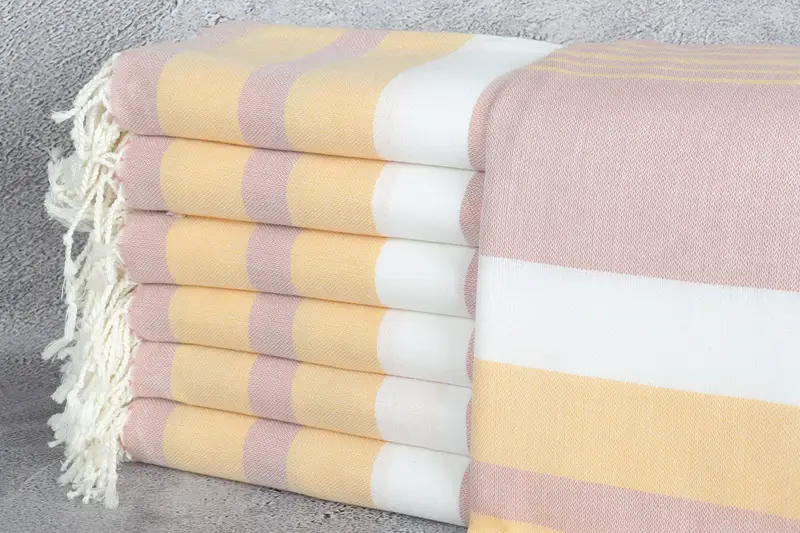 70x40 Cotton Striped Towel, Cancun Bachelorette Party Gift Ideas, Wedding Gift Ideas, Luxury towel, Turkish Towel USA, Personalized Turkish Towel - 1