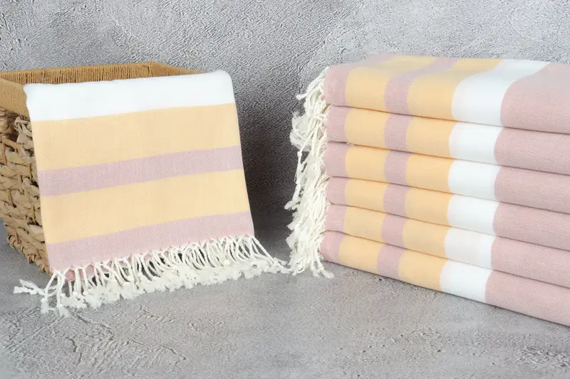 70x40 Cotton Striped Towel, Cancun Bachelorette Party Gift Ideas, Wedding Gift Ideas, Luxury towel, Turkish Towel USA, Personalized Turkish Towel - 3