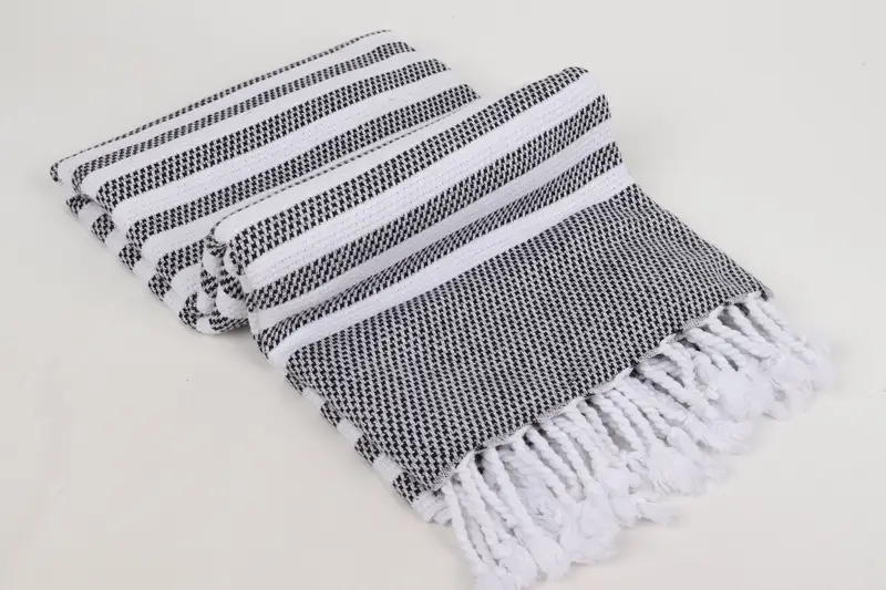 Beach Size Towel, Gift For Mom, Beach Towel Bulk, Personalized Bridesmaid Gift, Custom Wedding Towel, Gift For Her, 68x40 Cotton Striped Towel - 6