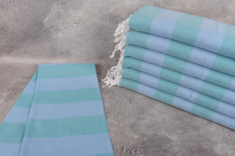 Travel Towel, Gym Towel, Custom Hand Towel, Wedding Favors, 40x18 Cotton Striped Towel, Wedding Gift, Best Wedding Gift, Grandma Gift, Gift For Her - 2