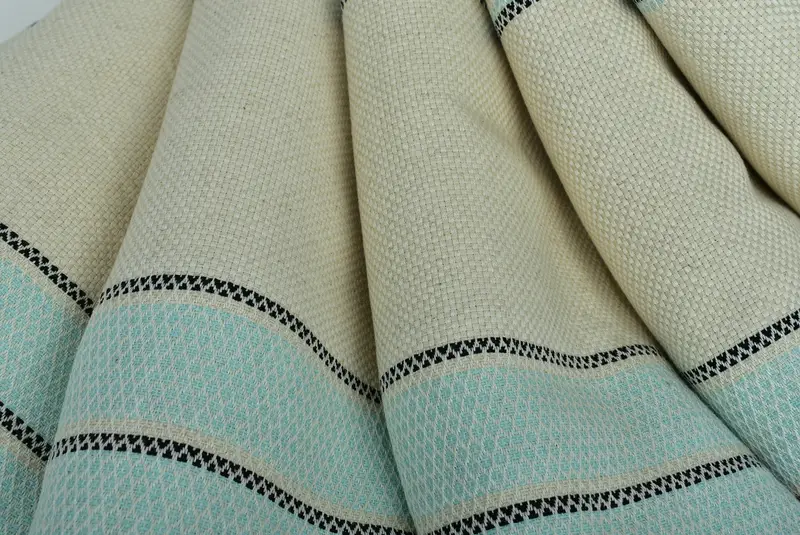 Regalos de despedida de soltera, toalla de spa, regalos de novia, monograma de toalla turca, regalos personalizados, toalla turca absorbente, toalla a rayas de algodón 70x36 - 5