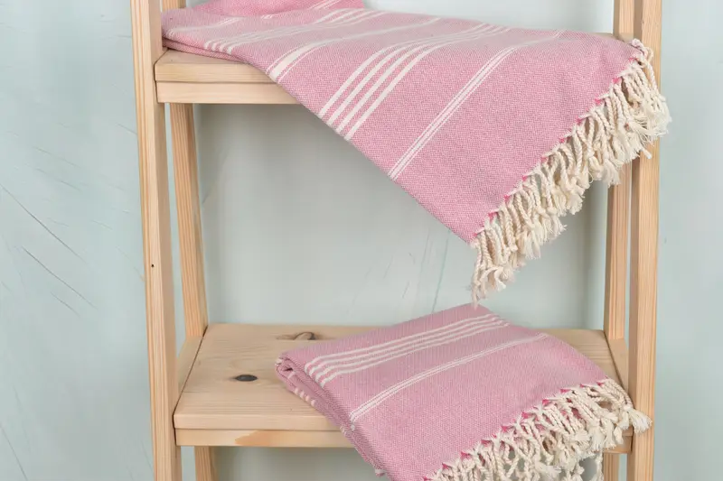 70x40 Cotton Striped Towel, Spa Towel, Unique Gift, Bachelorette Party Gift, Bachelor Bachelorette Party Favors, Personalized Bridesmaid Gift - 5