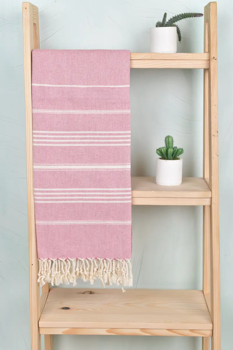 70x40 Cotton Striped Towel, Spa Towel, Unique Gift, Bachelorette Party Gift, Bachelor Bachelorette Party Favors, Personalized Bridesmaid Gift - 8