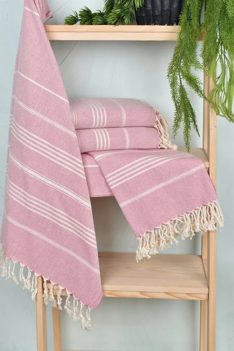 70x40 Cotton Striped Towel, Spa Towel, Unique Gift, Bachelorette Party Gift, Bachelor Bachelorette Party Favors, Personalized Bridesmaid Gift - 6